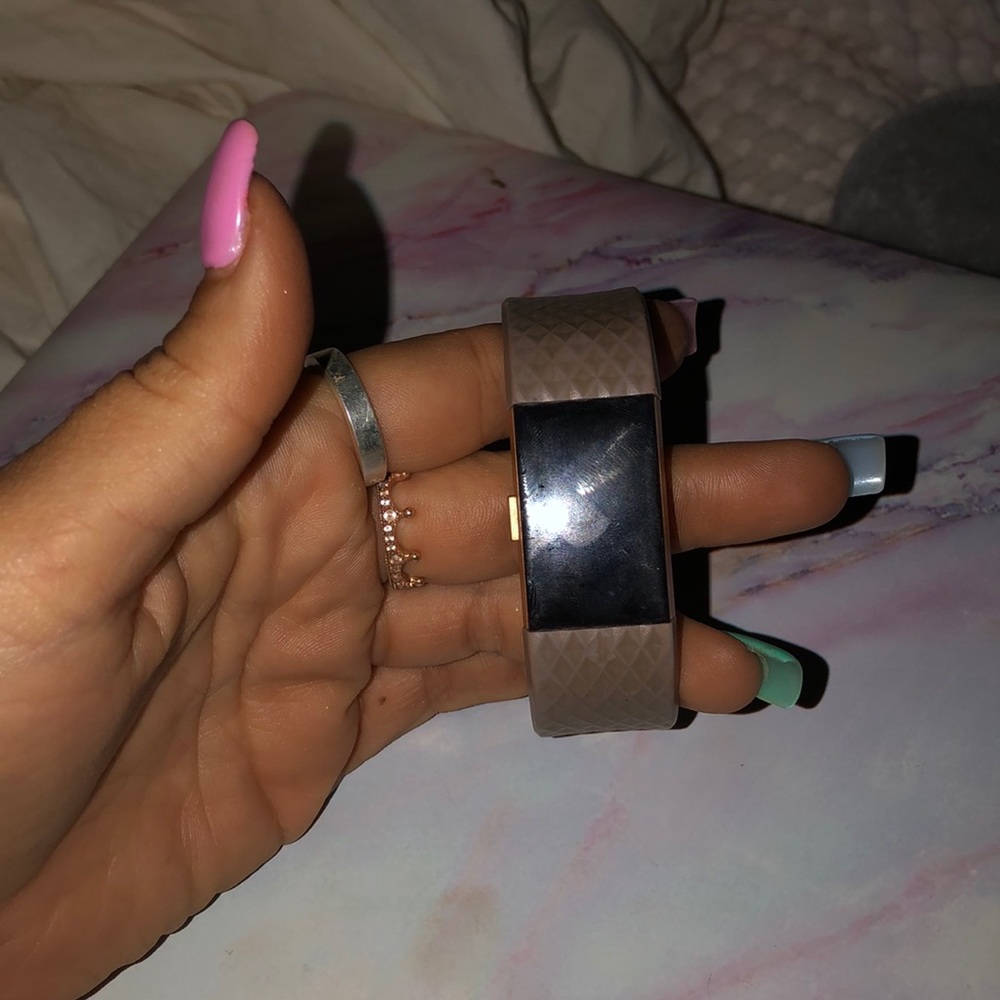 Rose Gold FitBit Charge 2